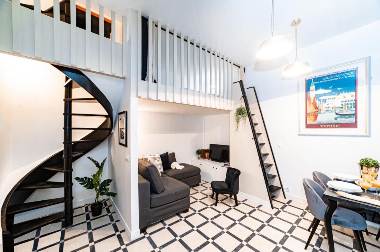 شقة Luxurious Triplex - Marais & Montorgueil باريس المظهر الخارجي الصورة